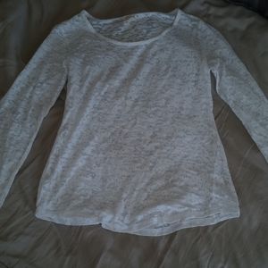 Long sleeve white shirt